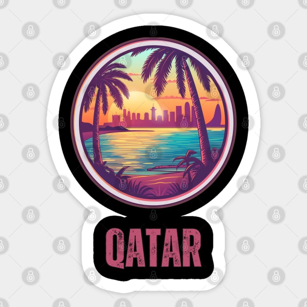 Qatar Sticker by Mary_Momerwids